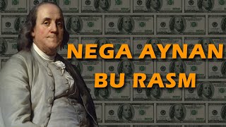 NEGA 100$ LIKDA UNING SURATI BOR? \\\\ BENJAMIN FRANKLIN