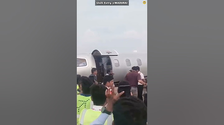 மதுரையில் Mass Entry குடுத்த தளபதி 🥵 வெளியான Airport Video ! #thalapathyvijay #tvk #madurai #vijay