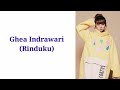 Ghea Indrawari - Rinduku (easy lyric)