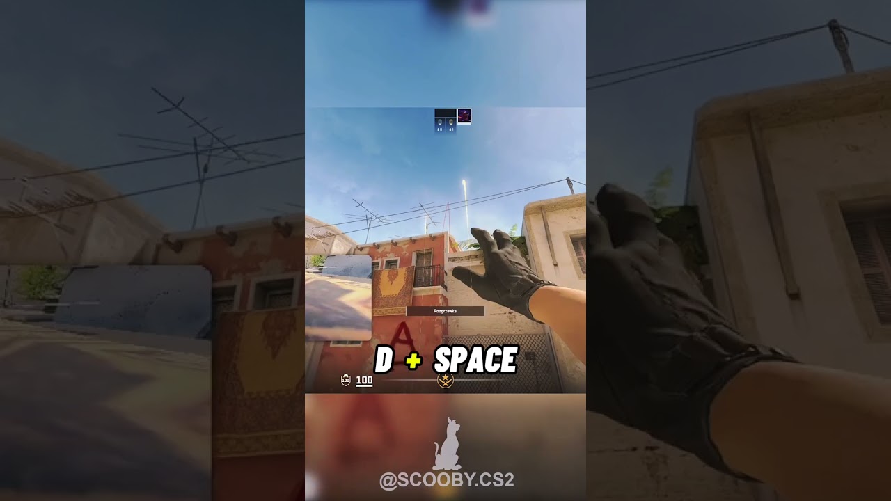 4 MIRAGE SMOKES YOU NEED TO KNOW IN CS2!  #shorts #cs2smokes #mirage #cs2