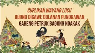 Cuplikan Wayang Lucu Ki Hadi Sugito - Durno Digawe Dolanan Punokawan Ngakak