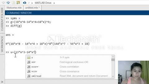 ¡Tutorial de Derivadas en MATLAB!