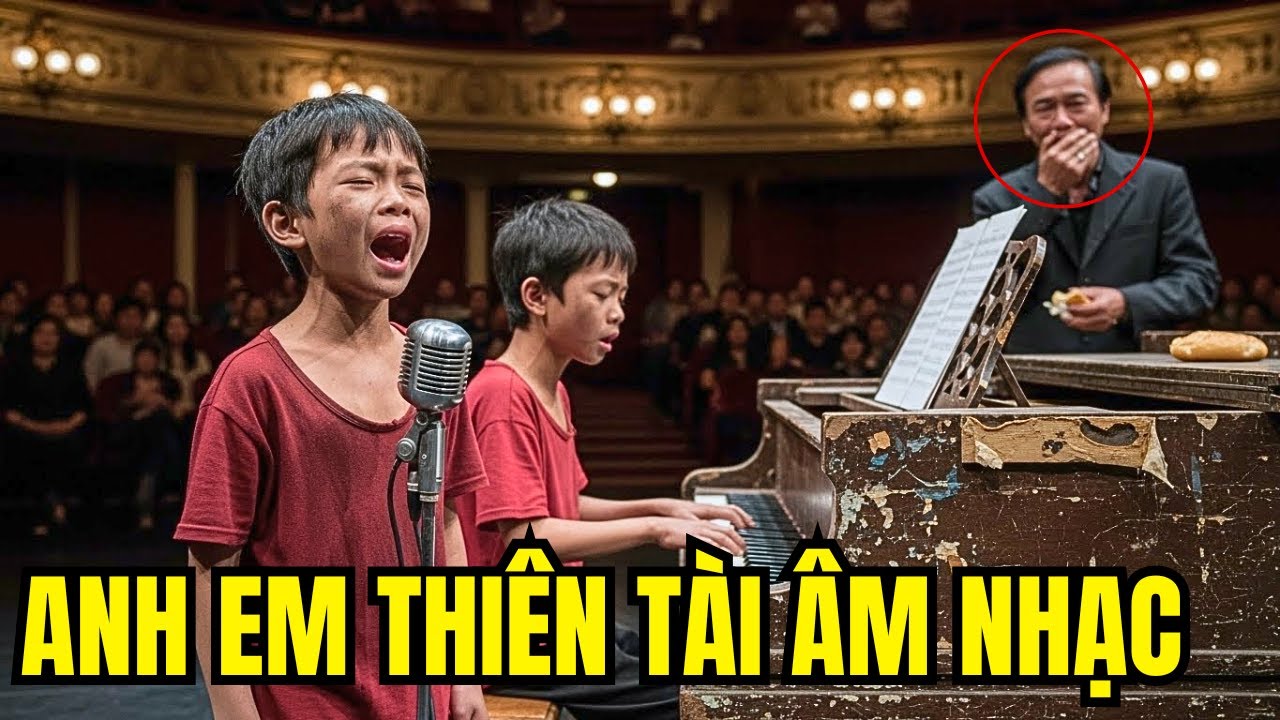 Cả Khán Phòng Cười Nhạo Hai Đứa Trẻ Ăn Xin… Cho Đến Khi Họ Bắt Đầu Hát