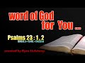 The Bible Words - Psalms 23 : 1 , 2 - Sinhala+Tamil+English - Word of Go...