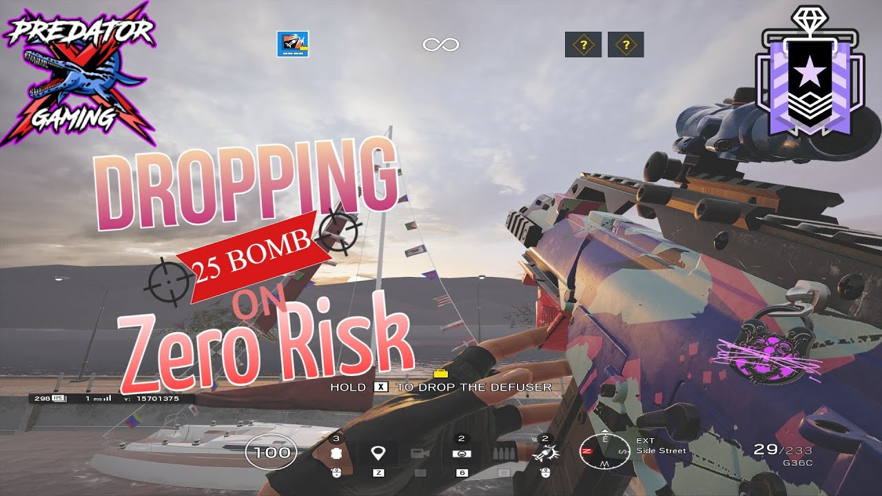 Dropping 25 Bomb on Zero Risk :0 - YouTube