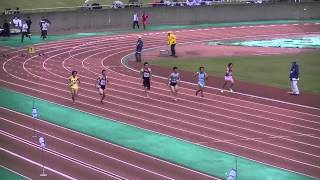 20140420中部選手権男子100準決勝1組