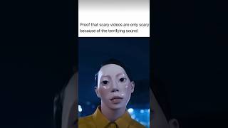 Proof that scary videos are scary because of music 🤣😭#scaryvideo #shorts #fypシ゚viral #viralshorts