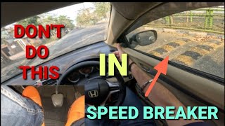 Clutch use in speed breaker with brake accelerator and clutch control|Foot movement|Rahul Drive Zone