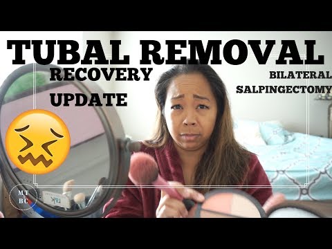 TUBAL REMOVAL RECOVERY UPDATE & GET READY WITH ME | #Vlogtober day 6  | TeamYniguez Vlogs