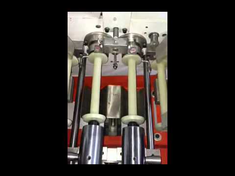 bobbin winding machine (weft yarn machine) - YouTube
