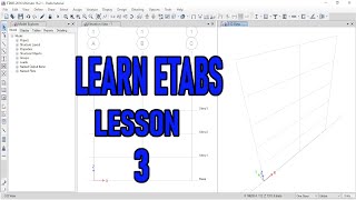 Etabs tutorial for beginners - Lesson 3 [Definition Rebar & Section Properties]