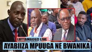 Luttamaguzi Semakula Live: Ayabiiza Mpuuga Ne Bwanika