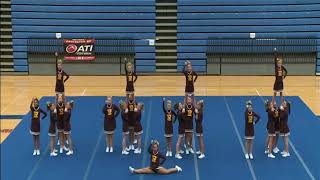 2017 Riverview Pirates JV Cheer Competition