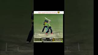 Saim ayub first time bowling 😎👀