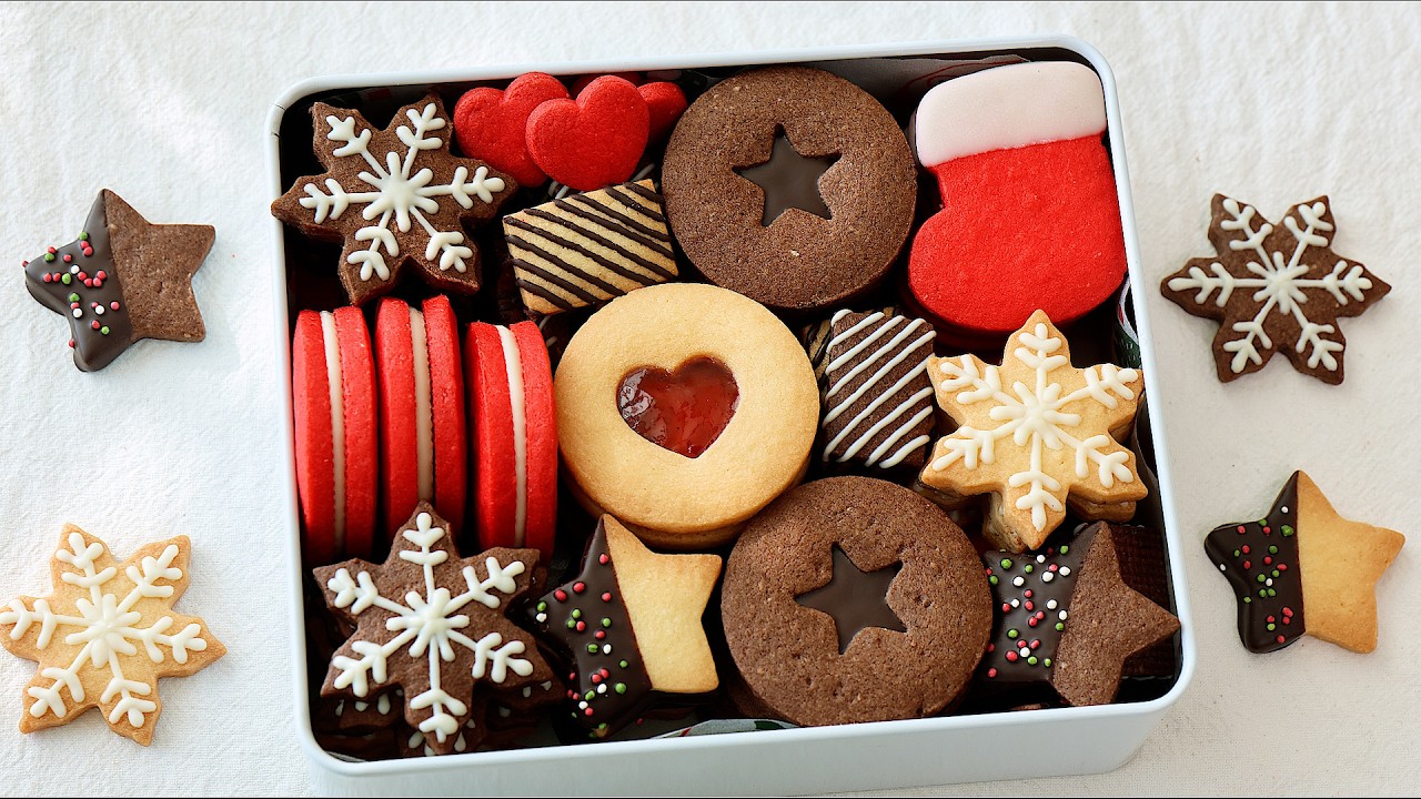 연말 감성 가득! 근사한 크리스마스 쿠키박스 만들기! ( 크리스마스, 연말 쿠키 )