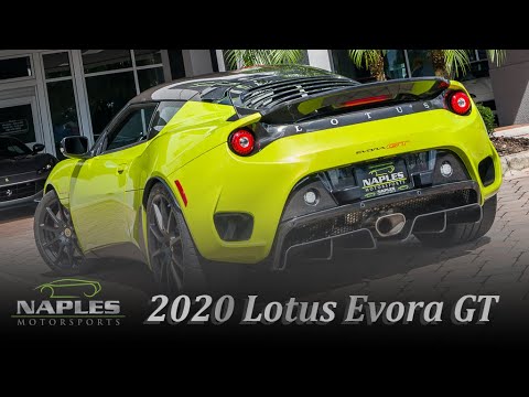 2020 Lotus Evora Gt In Isotope Green For Sale At Naples Motorsports