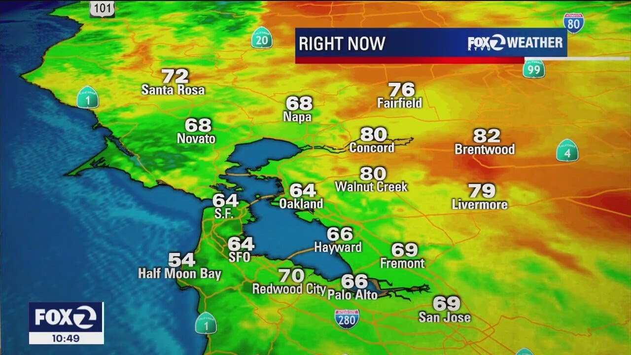 Bay Area forecast for week of 8/7/23 - YouTube