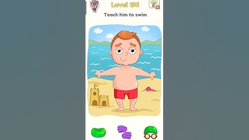 teach him to swim/DOP 3 level 196 #shorts #viral