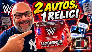 2 AUTOS, 1 RELIC! Opening Topps WWE Universe 2026 Hobby Box! screenshot 3