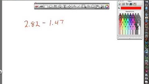 5th 3.6 Decimal Subtraction