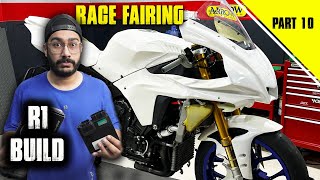 YAMAHA R1 RACE FAIRING INSTALLATION | ULTIMATE R1 BUILD | SIMRAN KING