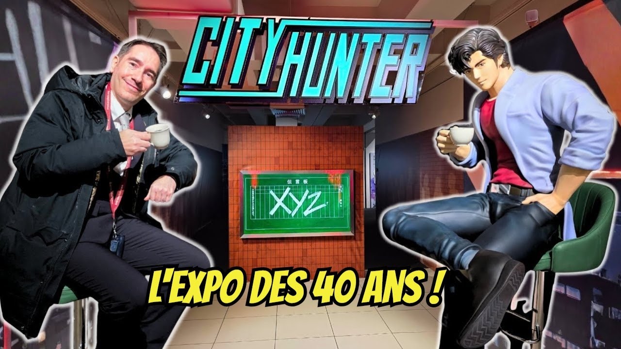 CITY HUNTER : L’expo légendaire des 40 ans du manga !