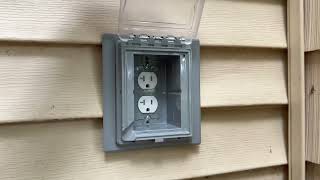 Is This Possibly the Best Outdoor Outlet! Easy Install!