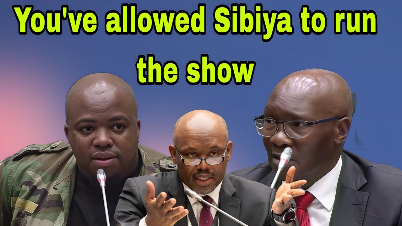 Sibonelo Nomvalo asks brilliant questions to General Dumisani Khumalo.