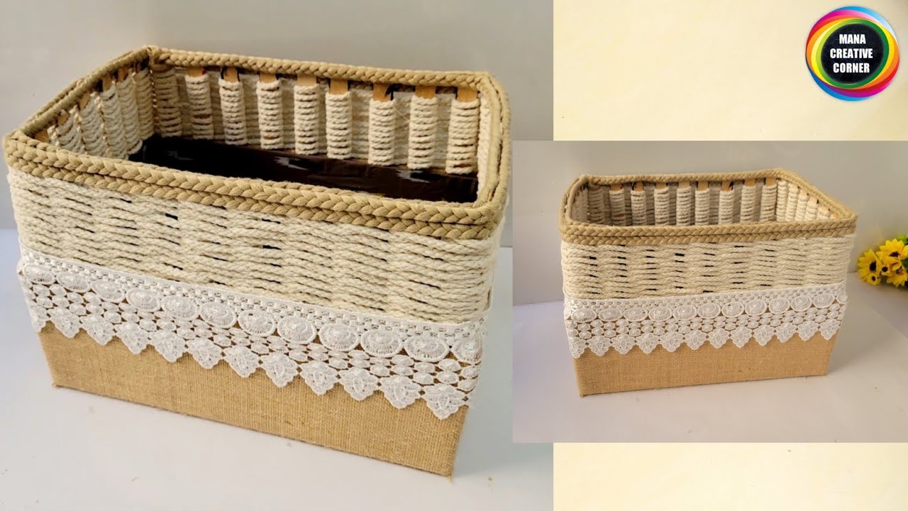 How to DIY Storage Baskets?