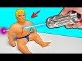 QUE PASARIA al QUEMAR con un LASER al STRETCH ARMSTRONG! PODEROSO LASER de 10000 MW