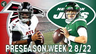 First Half Thoughts | Atlanta Falcons vs New York Jets Preseason Week 2
