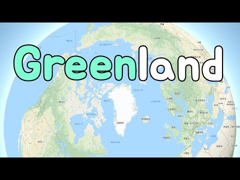 Greenland, the world&rsquo;s largest island, the North Pole,Land of Green