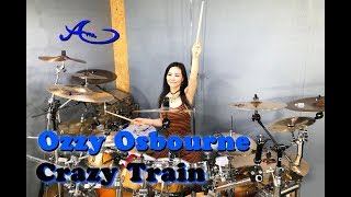 Ozzy Osbourne - Crazy Train drum cover by Ami Kim (#52)
