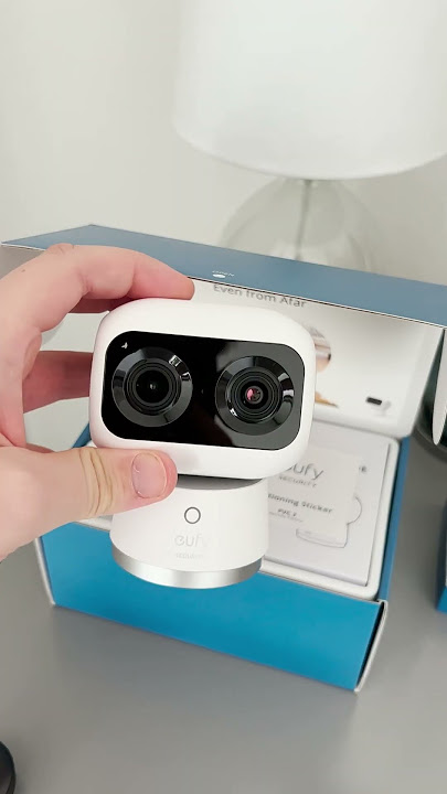 4K Dual-Cam, 8x Zoom, 360° with Pan & Tilt…say hello to the Indoor Cam S350 🏡#eufyDualCam #smarthome