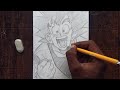 Goku Drawing-[Dragon Ball] Goku Happy Moment