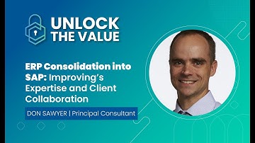ERP Consolidation into SAP: Improving’s Expertise and Client Collaboration