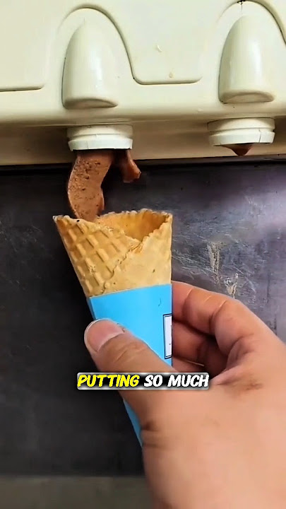 Ice cream clogged the toilet 😭💔 #shorts #gadgests #shortsviral #shortsfeed