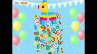 Create your own Pinata game on Scratch | By Coding With Haya