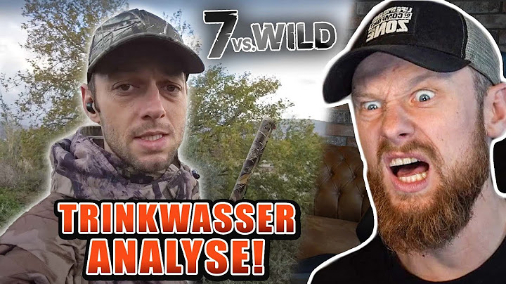 Joe Vogels Trinkwasser-Analyse zu unserem 7 vs. Wild Spot | Fritz Meinecke