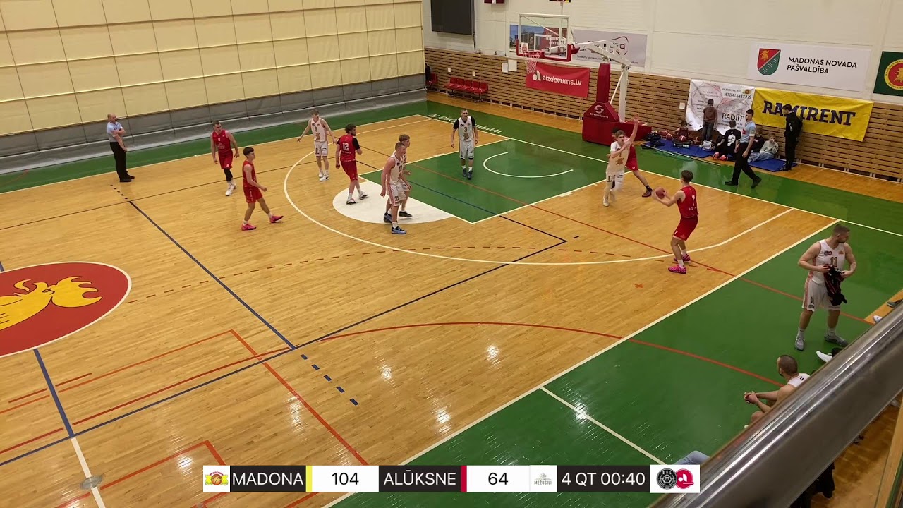 RBL: BK Madona vs Mežusili Alūksne 2025/2026
MADONA VS ALŪKSNE