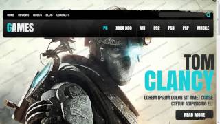 Game Portal Website Template