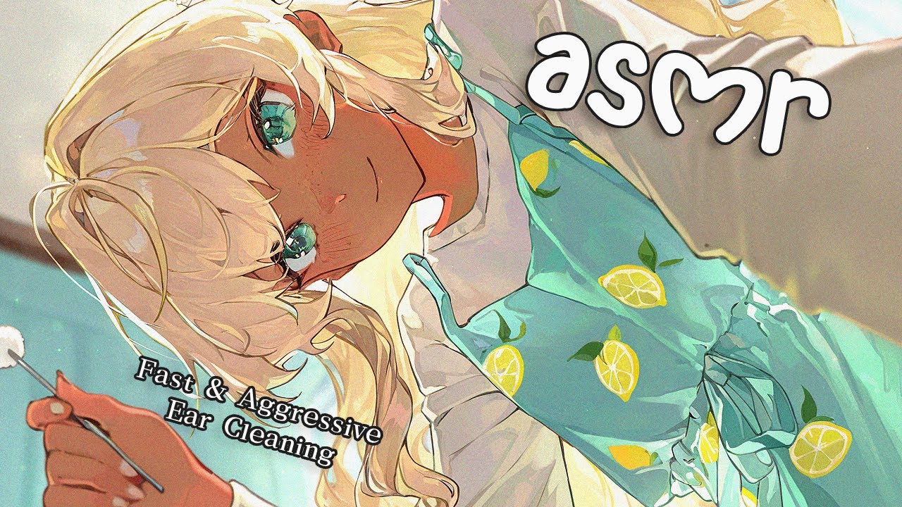 【ASMR】Aggressive Ear Cleaning - Fast Scraping & Intense Triggers