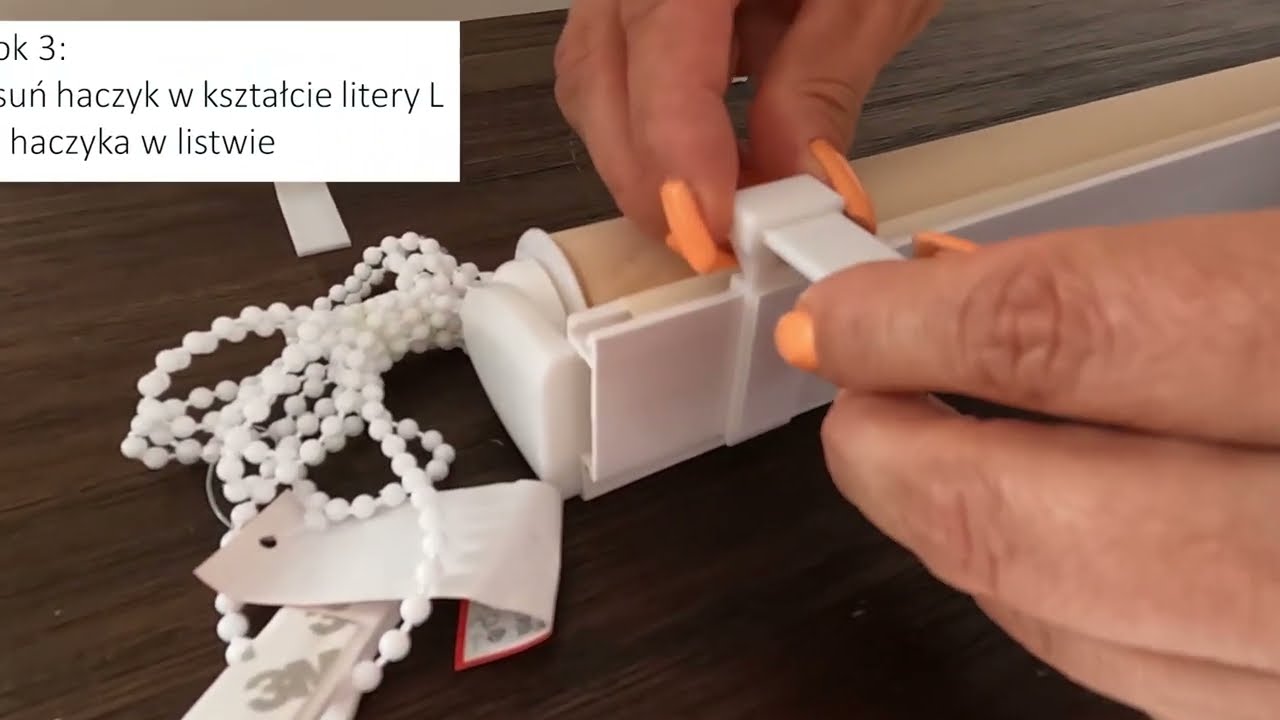 Instrukcja montażu rolety ZEBRA Dzień/Noc