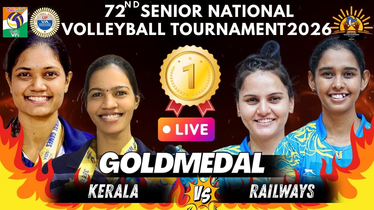 GRAND FINAL | WOMEN | KERALA VS RAILWAYS | 72 SENIOR NATIONAL VOLLEYBALL CHAMPIONSHIP 2026