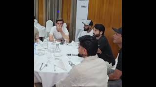 Dinner 🍽️ #babarazam #babar #ba56 #trending #babarfangirl #viral #viralvideo #subscribe #love #pct