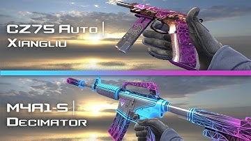 CS:GO Showcase  - M4A1-S | Decimator & CZ75-Auto | Xiangliu (FN)