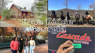 Blue Ridge Georgia Cabin Vlog Horseback Riding Atlanta Georgia