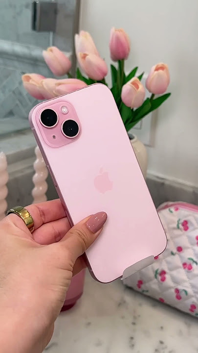 Let’s unbox my pink iPhone 15 🎀💌💫 #pinkiphone #iphone15 #iphoneunboxing #pinkphone #asmrsounds