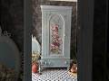 You Will Love This Vintage Chic Cabinet Makeover with Scarlet Embrace!