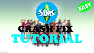 Sims 4 - Crasht/Stürzt ab FIX - TUTORIAL | Deutsch | 2022